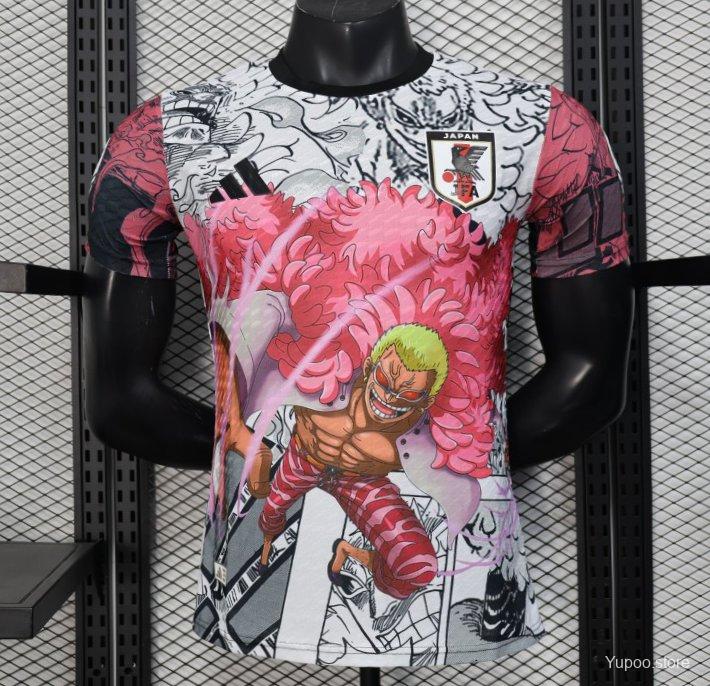 Maillot Japon 2025 Blanc avec Motif Personnage d’Anime
