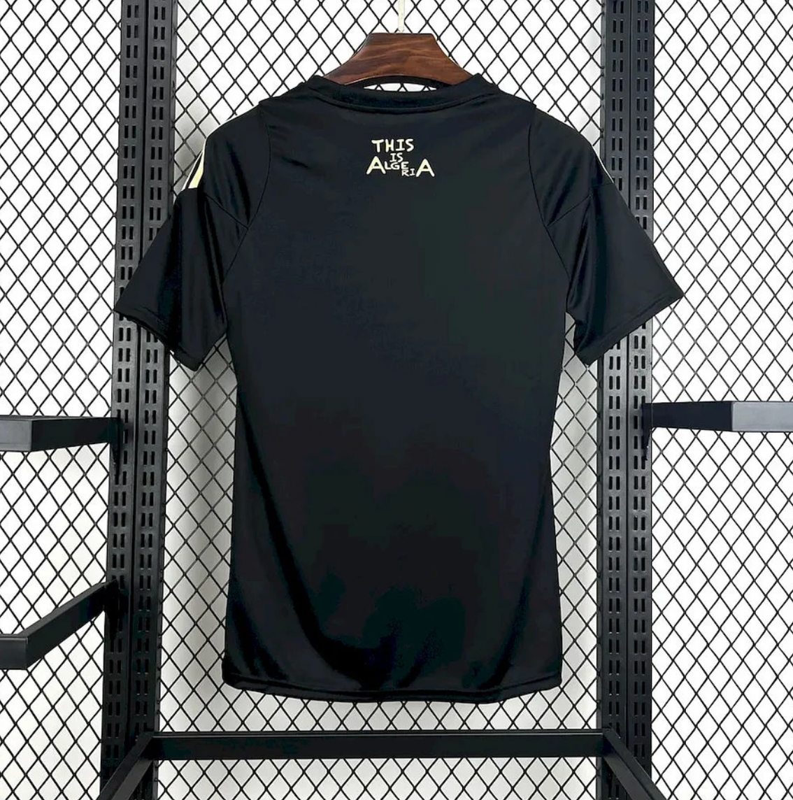 Algérie maillot foot noir 2025-2026