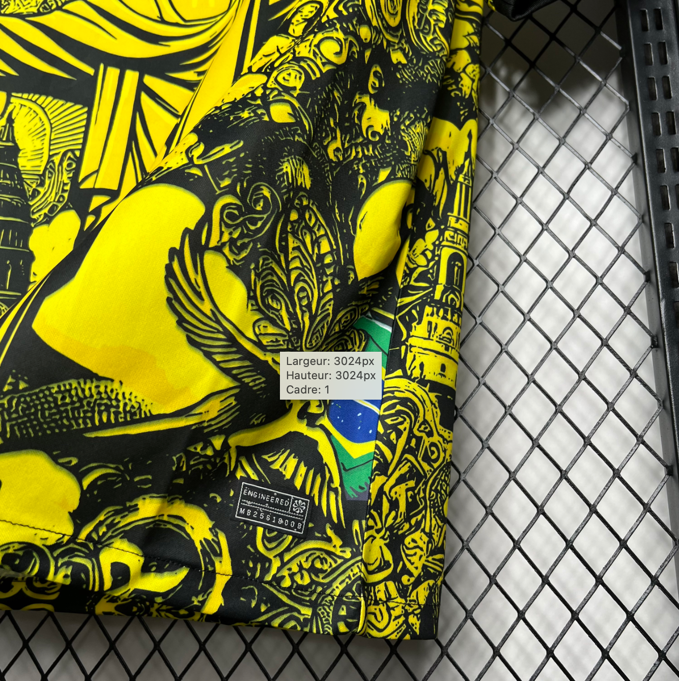 Maillot Brésil 2025/26 Édition Spéciale Jaune