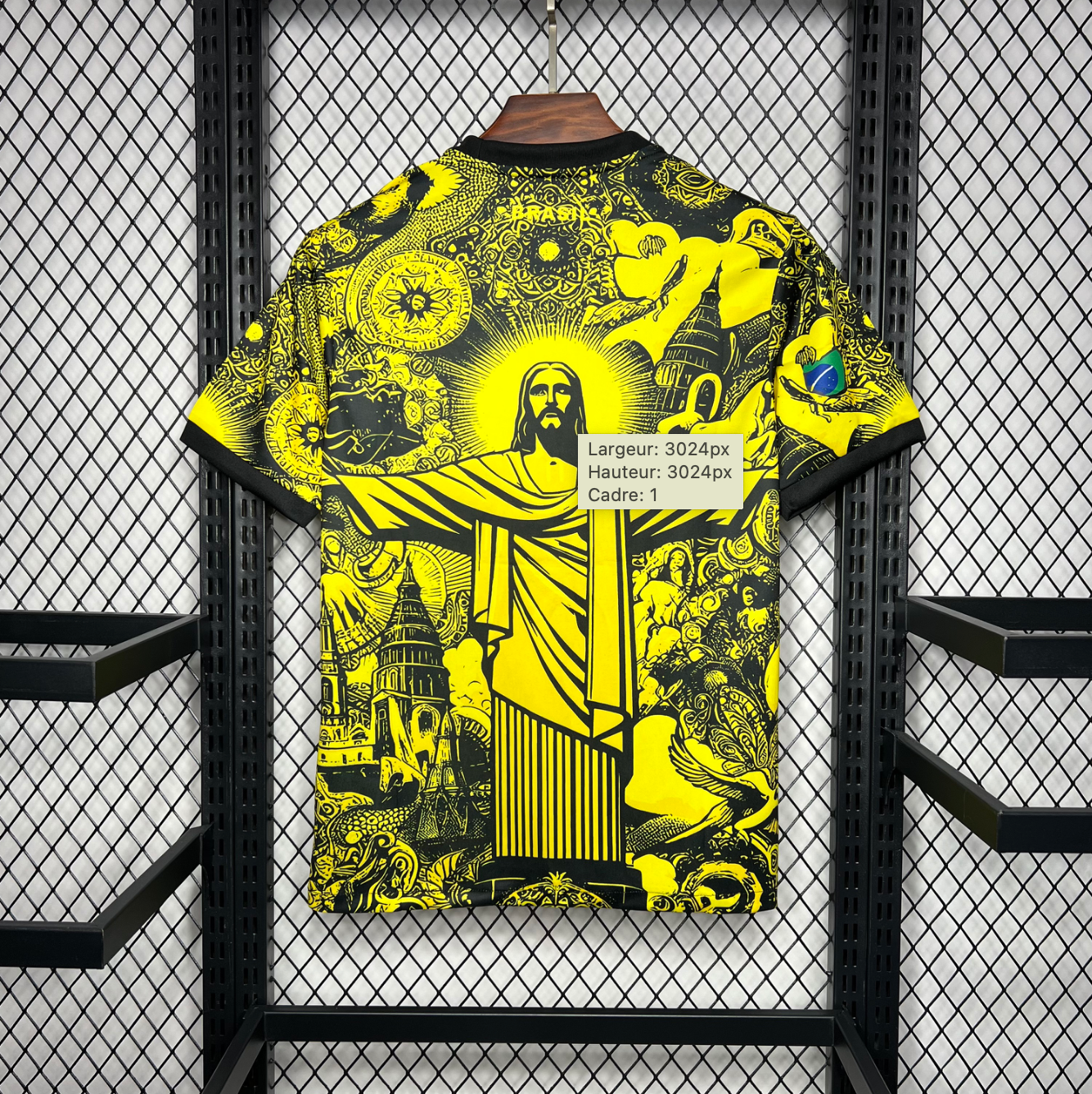 Maillot Brésil 2025/26 Édition Spéciale Jaune
