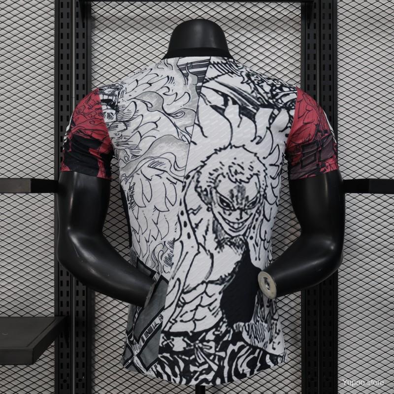 Maillot Japon 2025 Blanc avec Motif Personnage d’Anime